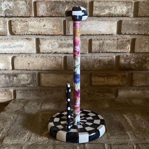 Hand PaintedPaper Towel Holder - Picture 4 of 4